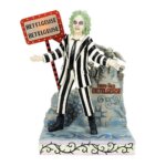 Beetlejuice con Cartello Luminoso - Jim Shore