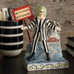 Beetlejuice con Cartello Luminoso - Jim Shore