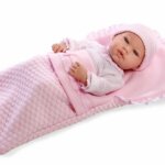 Bambolotto Rosa con Sacco 42 cm. - Arias