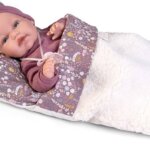 Bambola Baby Toneta con Cappotto di pelle - Antonio Juan