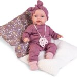 Bambola Baby Toneta con Cappotto di pelle - Antonio Juan