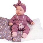 Bambola Baby Toneta con Cappotto di pelle - Antonio Juan
