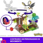 Pokemon Bosco Emulga e Bulbasaur costruzioni - Mattel