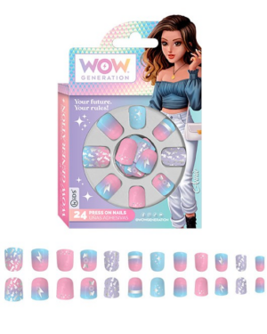 Wow Generation Set 24 Unghie - Kids