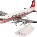 Swiss Airlines Geneve Douglas DC-4 - Herpa