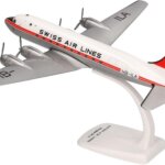 Swiss Airlines Geneve Douglas DC-4 - Herpa