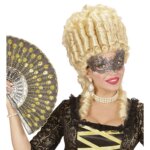 Maschera in Pizzo Antico Argentato - Widmann