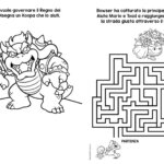 Super Mario pronti Via Libro da Colorare - Ape