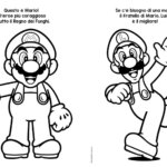 Super Mario pronti Via Libro da Colorare - Ape