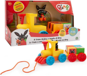 Treno Bing Ordina e Impila - Giochi Preziosi
