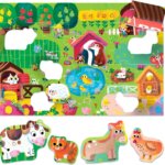 Maxi Shaped Puzzle Farm - Headu