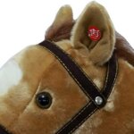 Cavallo a Dondolo con Suoni Marrone - Sport One
