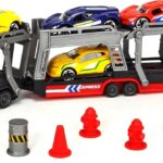 Transporter Set con 5 Auto - Simba