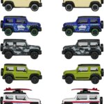 Set 5 Auto Suzuki -Majorette