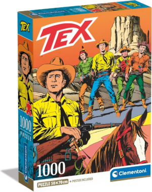 1000 pz Tex - Clementoni