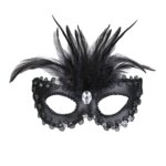 Maschera Baronessa Nera Lucida - Widmann