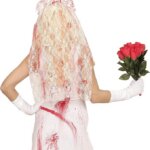 Velo Sposa Insanguinato con Fiori - Widmann
