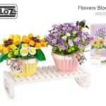 Mini Mattoncini Fiori Rosa - ITN La Giraffa