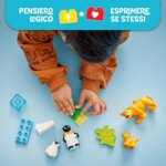 10442 Famiglie di Animali Pinguini e Leoni - Lego
