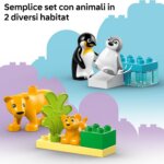 10442 Famiglie di Animali Pinguini e Leoni - Lego