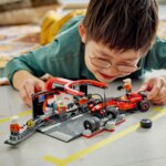 60443 Pitstop e Meccanici con Monoposto Formula 1 - Lego