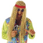 Parrucca Hippie con fascia - Widmann