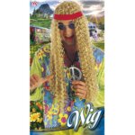 Parrucca Hippie con fascia - Widmann