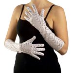 Guanti in Paillettes 41 cm - Widmann