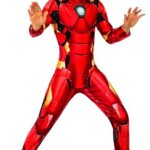 Abito Iron Man con Maschera Tg L 9/10 anni - Rubie' s