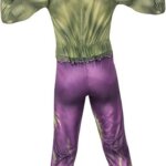 Abito Hulk con Muscoli e Maschera Tg L 7/8 anni - Rubie' s