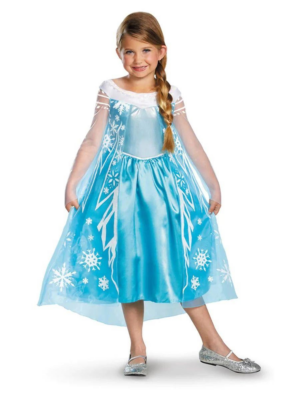 Abito Elsa Deluxe 5 - 6 anni - Disguise