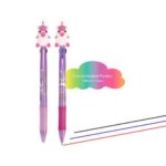 Penna in 3 Colori Rainbow Birds - Seven