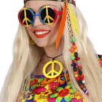 Fascia Hippie con Perline e Piume - Widmann