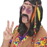 Fascia Hippie con Perline e Piume - Widmann