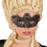 Maschera Noblesse in Pizzo Oro Antico - Widmann