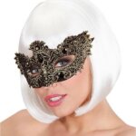 Maschera Noblesse in Pizzo Oro Antico - Widmann