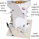 Swing Card Cuccioli in Cestino - Santoro