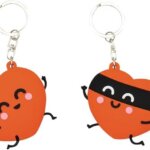 Portachiavi Cuore e Cuore Brigante - Santoro