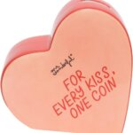 Salvadanaio Cuore For Every Kiss One Coin - Santoro