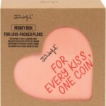 Salvadanaio Cuore For Every Kiss One Coin - Santoro