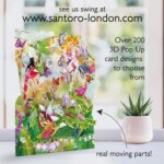 Swing Card Nozze Dance - Santoro