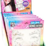 Star Face Gems Tattoo - Nice