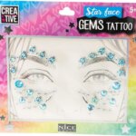 Star Face Gems Tattoo - Nice