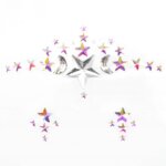 Star Face Gems Tattoo - Nice