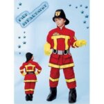 Abito Pompiere Bambino 9-10 - Carnaval Queen