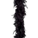Boa in Piume Nero -Widmann