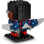 40668 Capitan America & Hulk Rosso Brick Headz - Lego