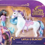 Layla e Glacier Unicorn Academy - Spin Master