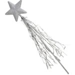 Bacchetta Magica Glitter Argento - Widmann