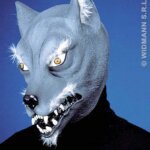 Maschera Lupo con capelli in peluche - Widmann